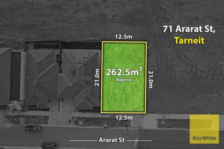 Buy block land Truganina with north-east facing features