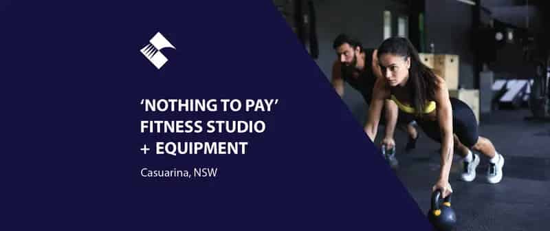 Lease Takeover Fitness Studio in Casuarina NSW Near Busy Shopping Precinct