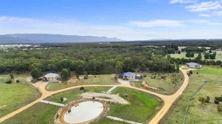 Buy luxury retreat in Grampians with 3 cottages and income streams