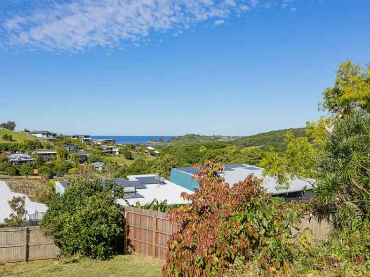 Rare Lennox Head vacant block with ocean views