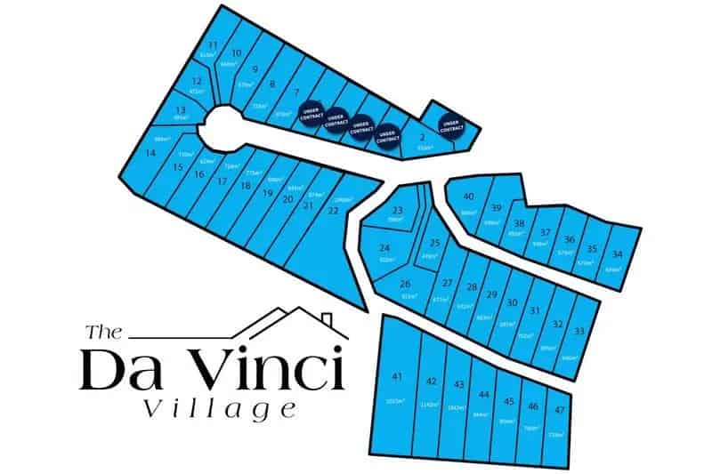 Buy land in Miandetta at The Da Vinci Village with premium lots available