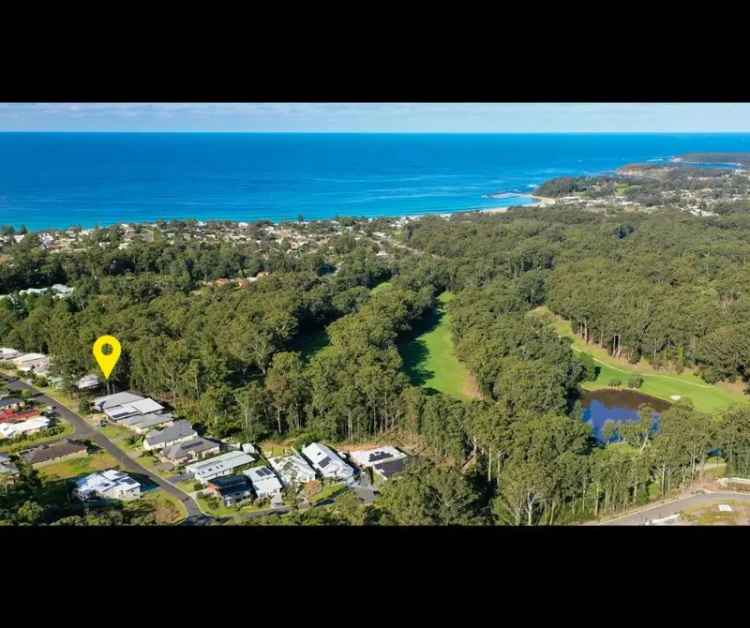 Buy Land in Mollymook with Golf Course Views