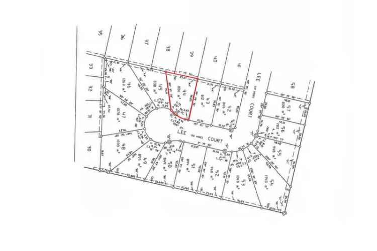 Prime subdivision land with title.