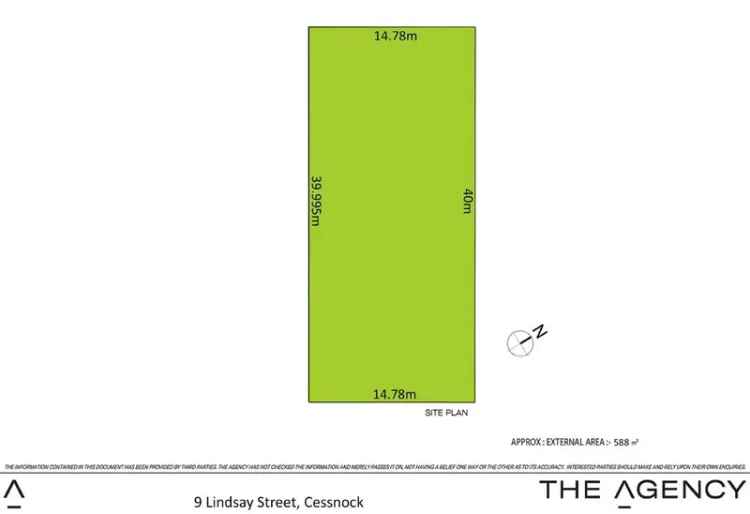 Vacant Land (Residential) For Sale - 9 Lindsay Street, Cessnock NSW 2325