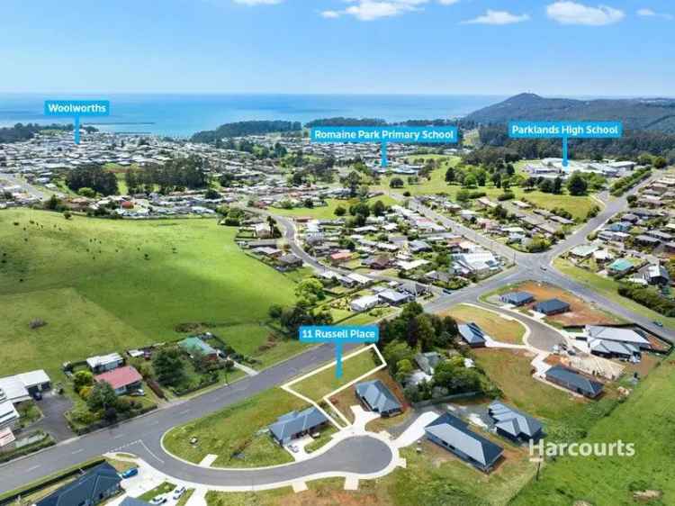 Build your dream home on a titled block in Burnie