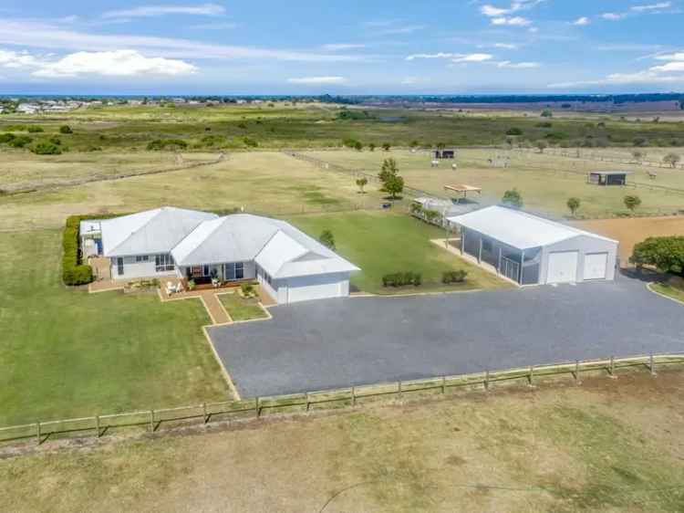 Coastal Acreage with 4 Bed Home Sheds Bore Fully Fenced