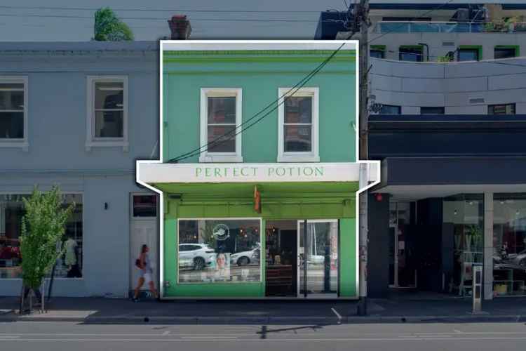 Premium Double Storey Shop & Dwelling in Blue-Chip Fitzroy