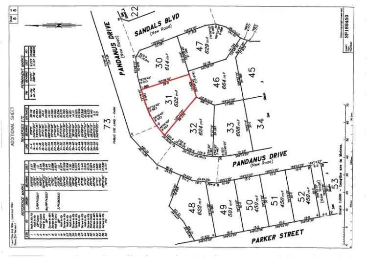 Residential land with parkland views