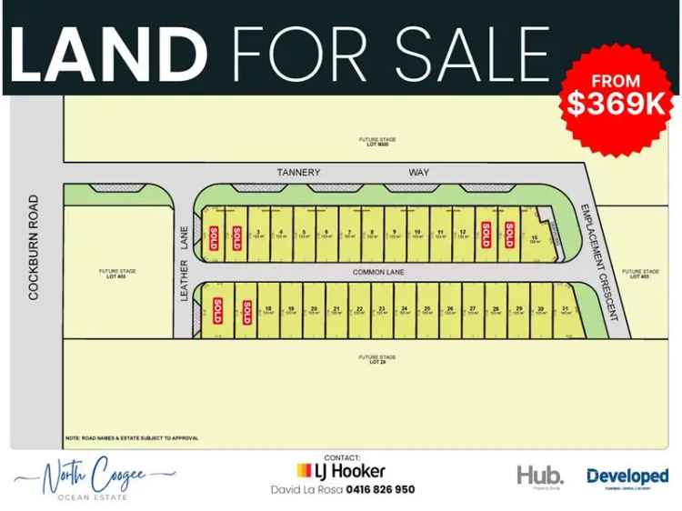 Land For Sale in City of Cockburn, Western Australia