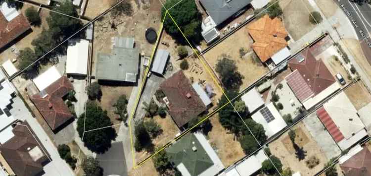 815m2 Land R20R40 Zoning Triplex Potential Perth