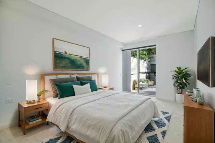 Buy apartment in Sydney with 2 spacious bedrooms and private courtyard