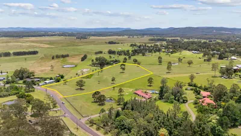 Buy vacant land for sale in Brandy Hill with rural views