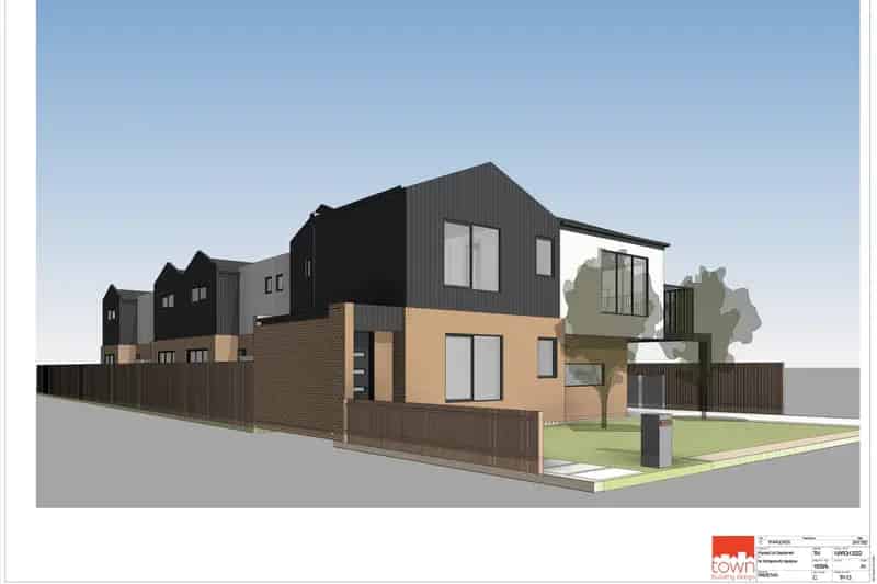 Approved plans and permits for x5 Townhouses
