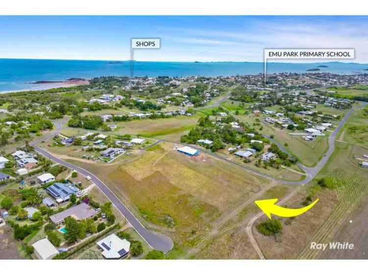 1,628m2 Fully-Serviced House Site in Emu Park