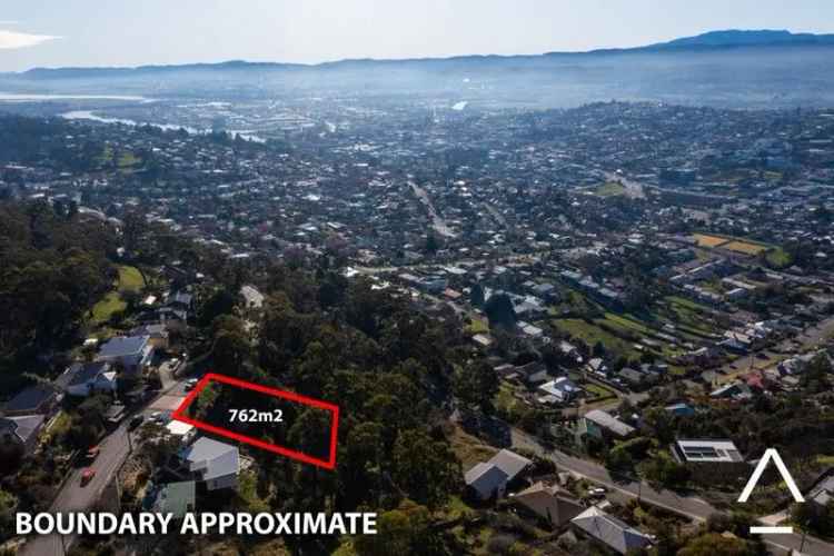 buy land West Launceston with stunning views and potential for development