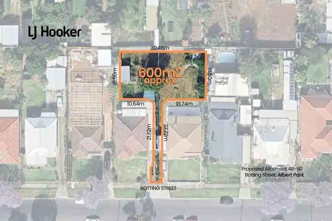 600m2 Torrens Titled Allotment Build Your Dream Home