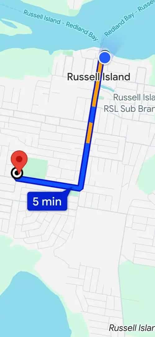 Buy Land on Russell Island - Fabulous Block Next to Bowling Club