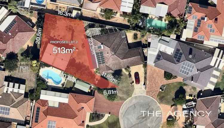 Vacant Land (Residential) For Sale - 25 Newhaven Place, Kingsley WA 6026