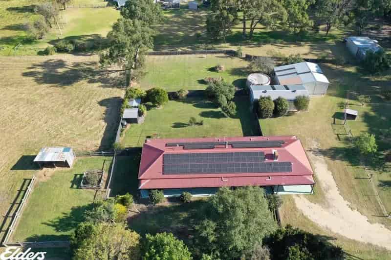 Buy Rural Property Woodside with Solar Panels and Family Features
