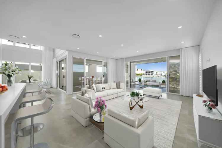 Luxurious Six-Bedroom Waterfront Residence with Pool and Private Pontoon