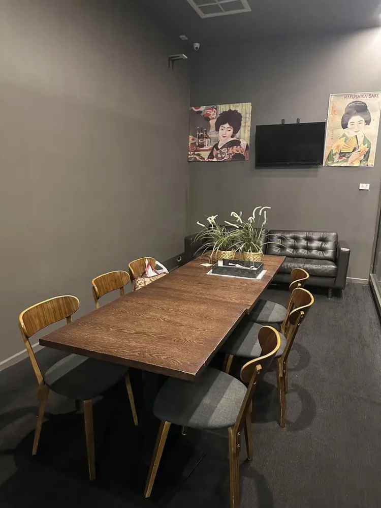 Prime Adelaide CBD Japanese Izakaya Restaurant for Sales