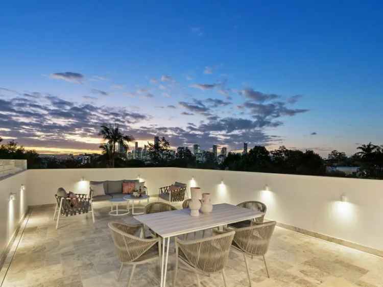 New designer masterpiece with panoramic city views