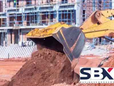 Sales of Building Construction Earthworks Business in Carrara