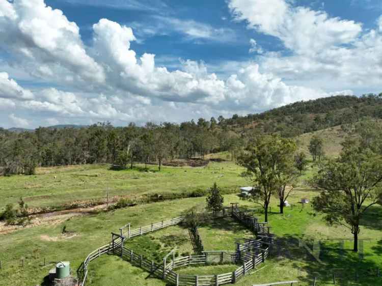 691.51 ha Grazing Property with Timber Stockyards and Creek Watering