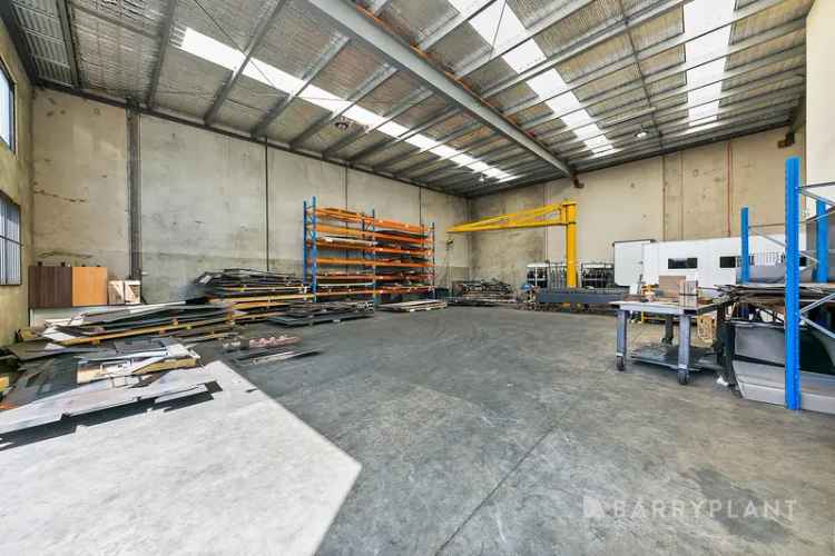 WELL POSITIONED, WELL MAINTAINED WAREHOUSE FACTORY - AVAILABLE NOW!