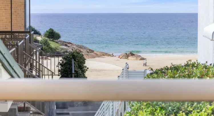 Ocean View Beachfront Unit Steps from Beach Pool Garage