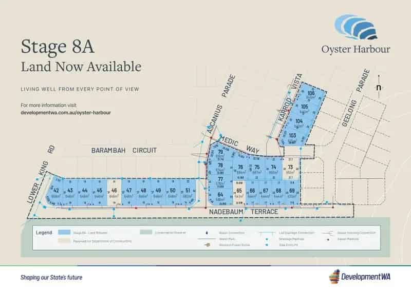 Build Your Dream Home at Oyster Harbour Estate Albany