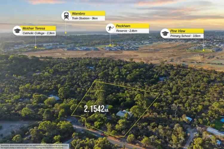 Buy land in Baldivis with 4 bedroom family home and tranquil features