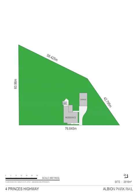 Albion Park Rail Development Site 2916m² R2 Zoning