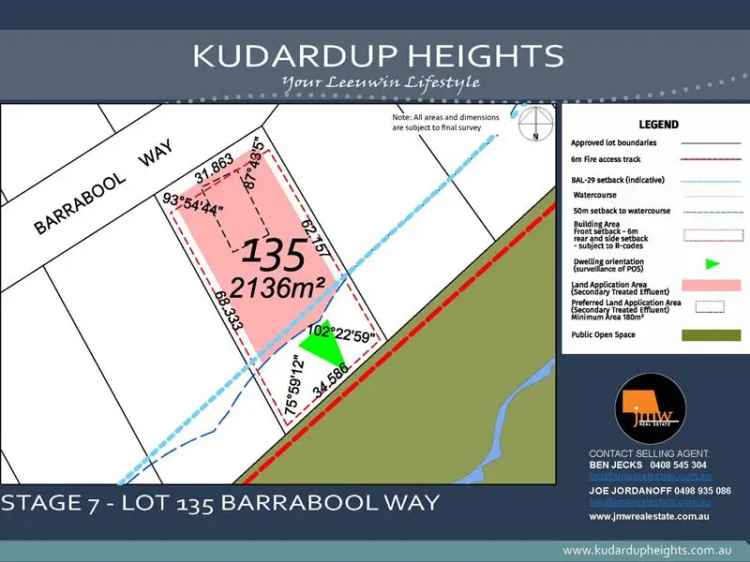 Land For Sale in Shire Of Augusta Margaret River, Western Australia