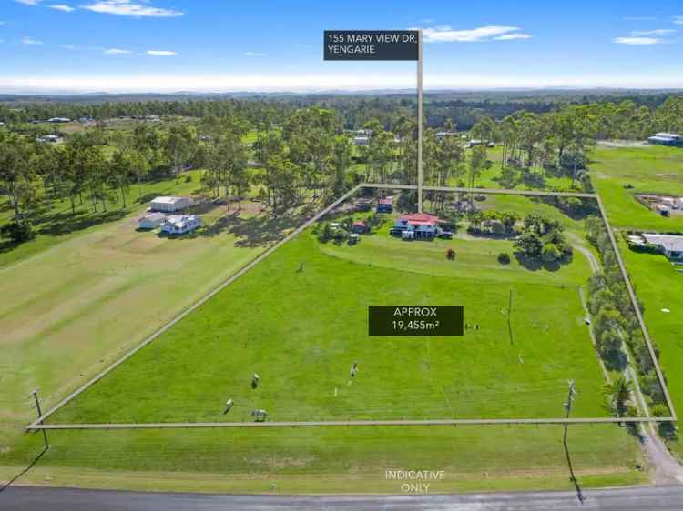 1.95ha Queenslander - Stunning Rural Views - 4 Beds - Maryborough