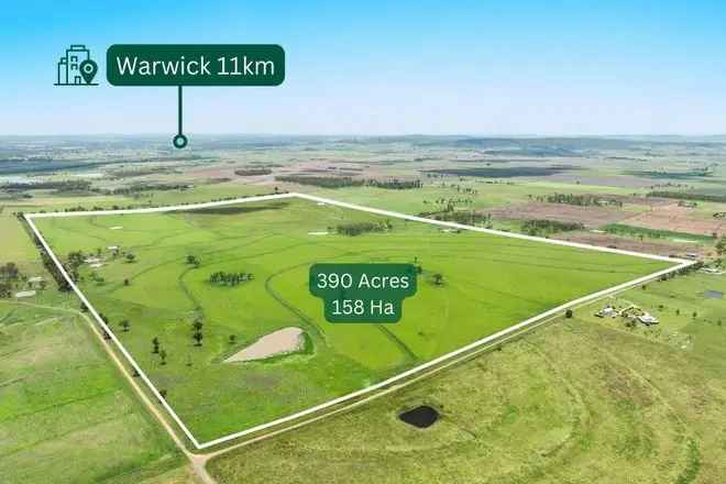 390 Acres Farming Country near Warwick