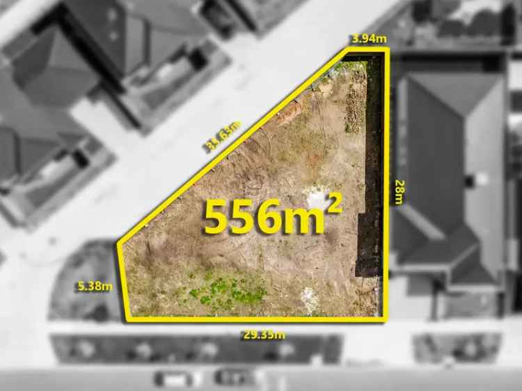 Buy Building Block in Clyde North with Spacious 556m2 Corner Land