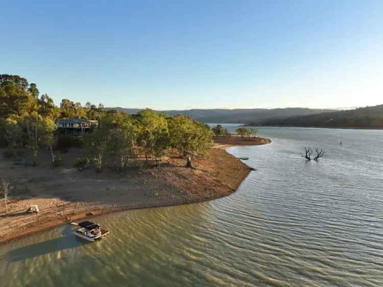 Buy Lakefront Home with Private Beach Access at Lake Eildon