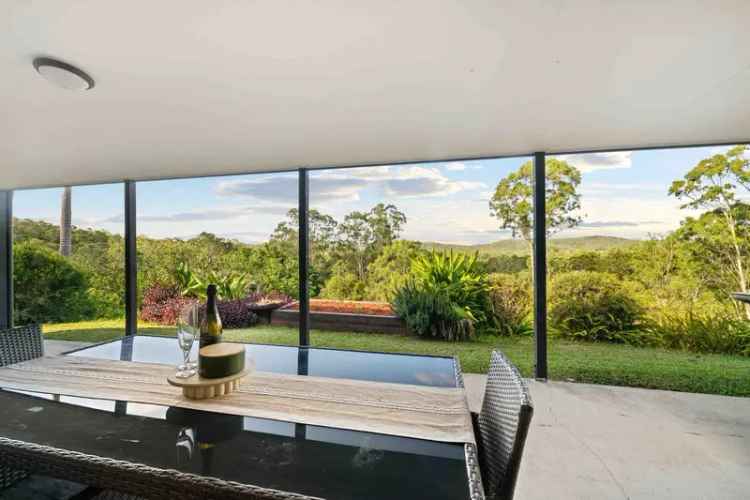 Rent Modern House in Mooloolah Valley with Breathtaking Views and Garden