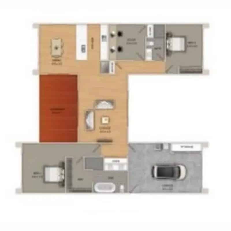 Buy house in premium quality with ensuite features