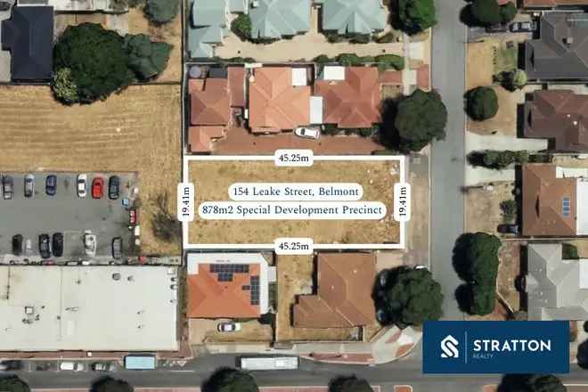 878sqm Vacant Land Development Opportunity near Perth Airport