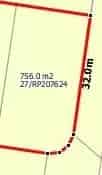 756 sqm  Vacant Land in Quiet Area of Roma