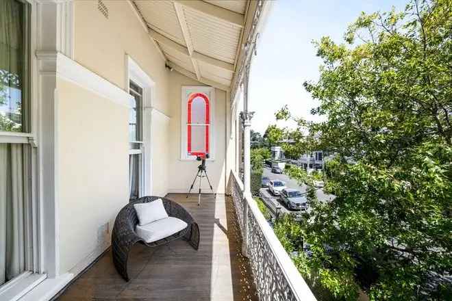 Grand Victorian Terrace in Jolimont East Melbourne