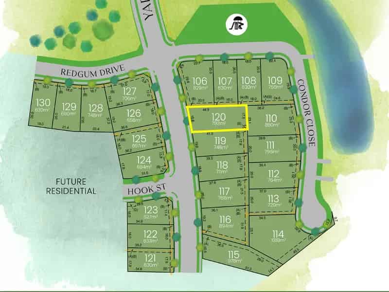 Buy land in Singleton with generous family sized homesites available