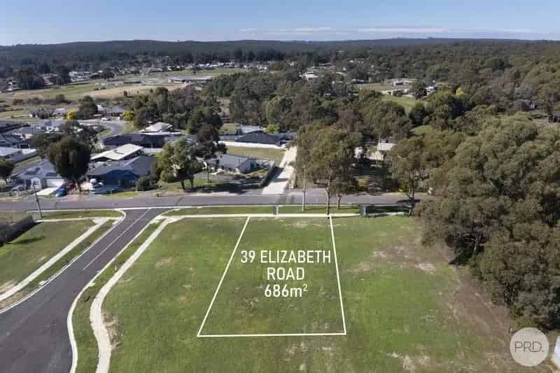 Buy land in Creswick with stunning views and ample space