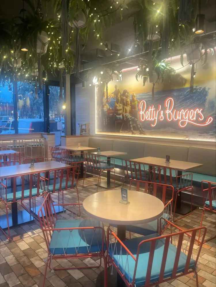 BETTYS BURGERS TORQUAY