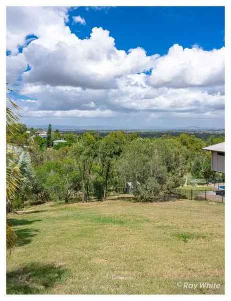 Land for Sale with Stunning Views in Quiet Elevated Location