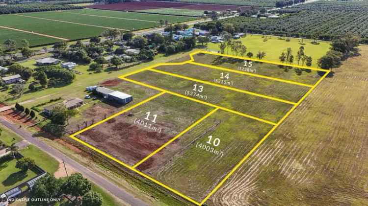 Buy Land in Oakwood Acres with Premium Features Near Bundaberg