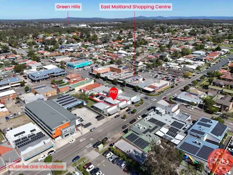 East Maitland's business hub