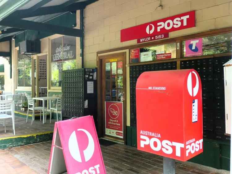 Buy Licensed Post Office in Adelaide Hills with Strong Returns